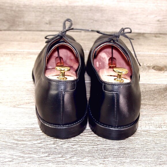 Allen Edmonds DELRAY Split Toe Blucher 13 E Black * add $15 new Trees - Picture 8 of 13